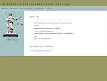 Tablet Screenshot of legalservicesmi.com